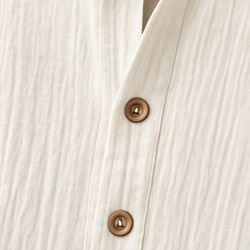 Marino Linen Hooded Shirt