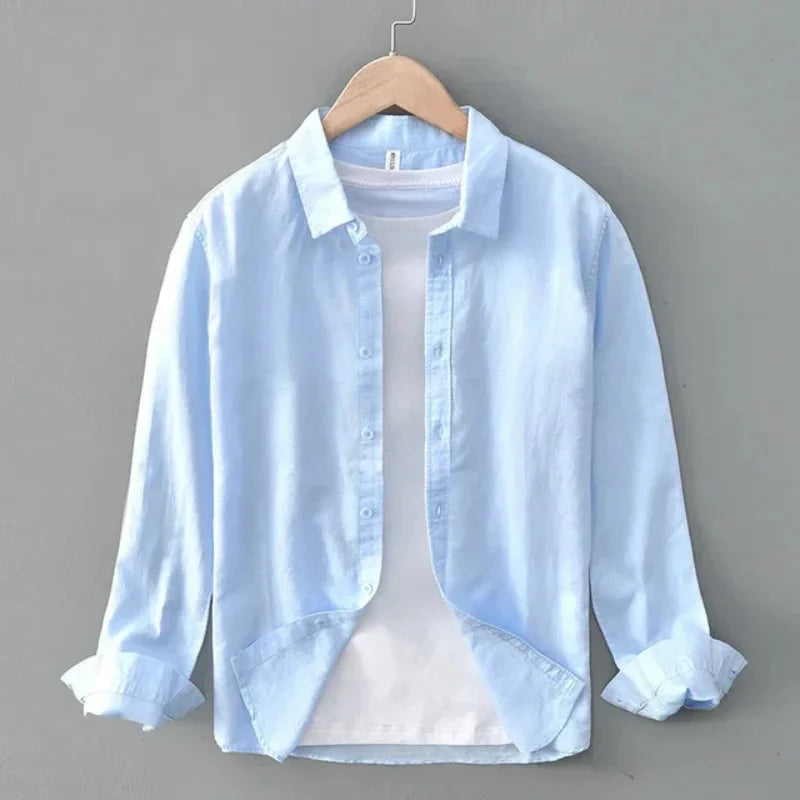 Santorini Linen Shirt
