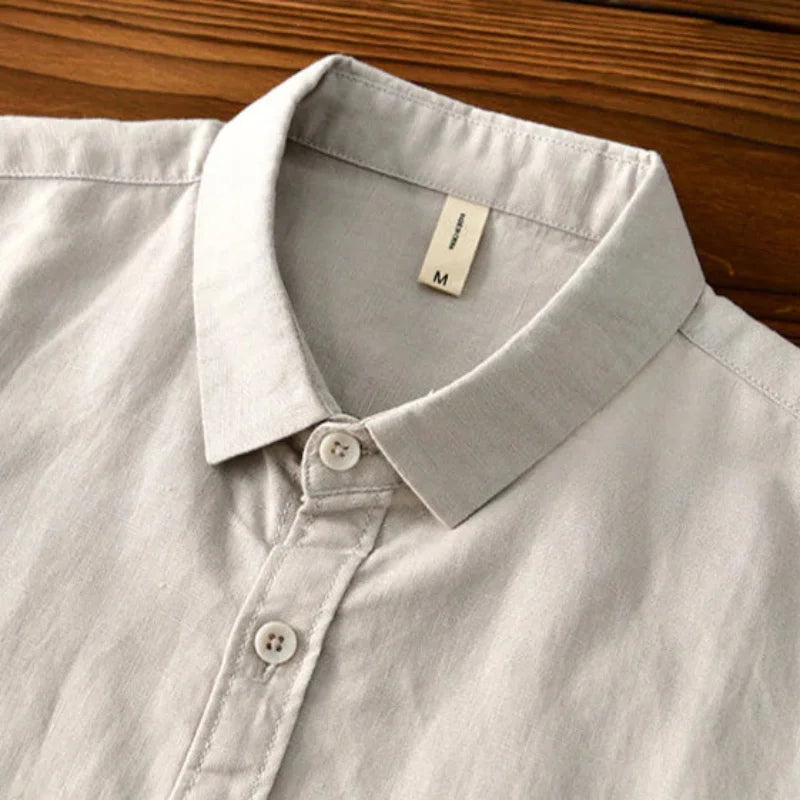 Santorini Linen Shirt