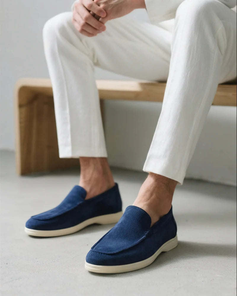 Destini Old Money Suede Loafers