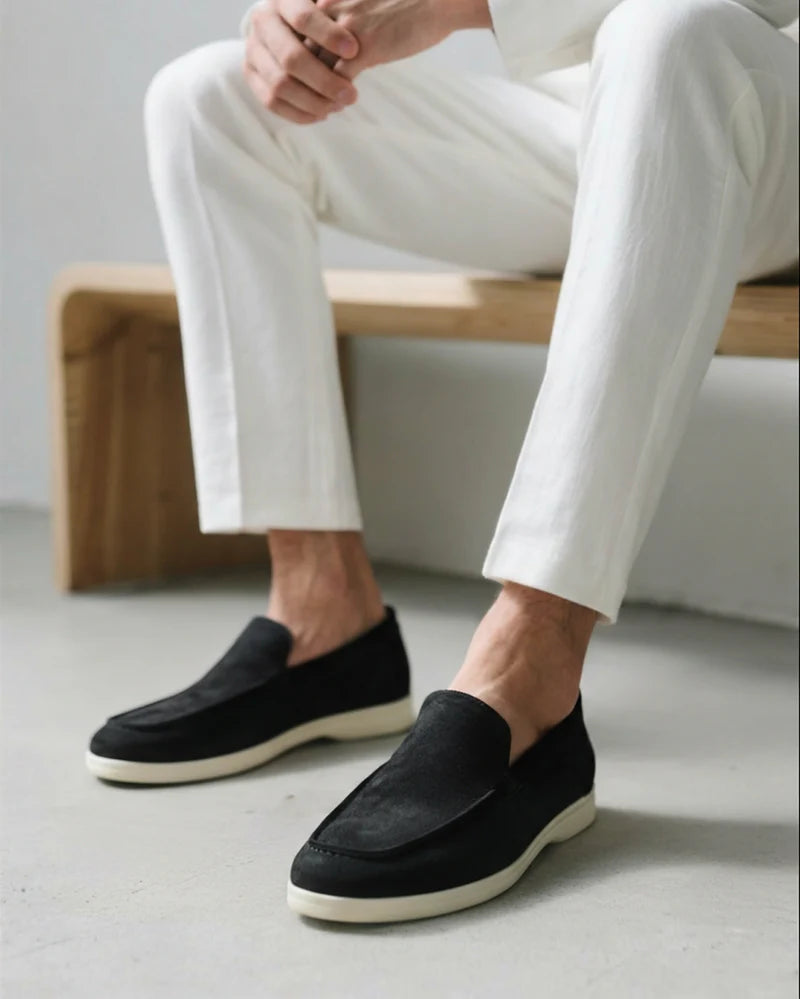 Destini Old Money Suede Loafers