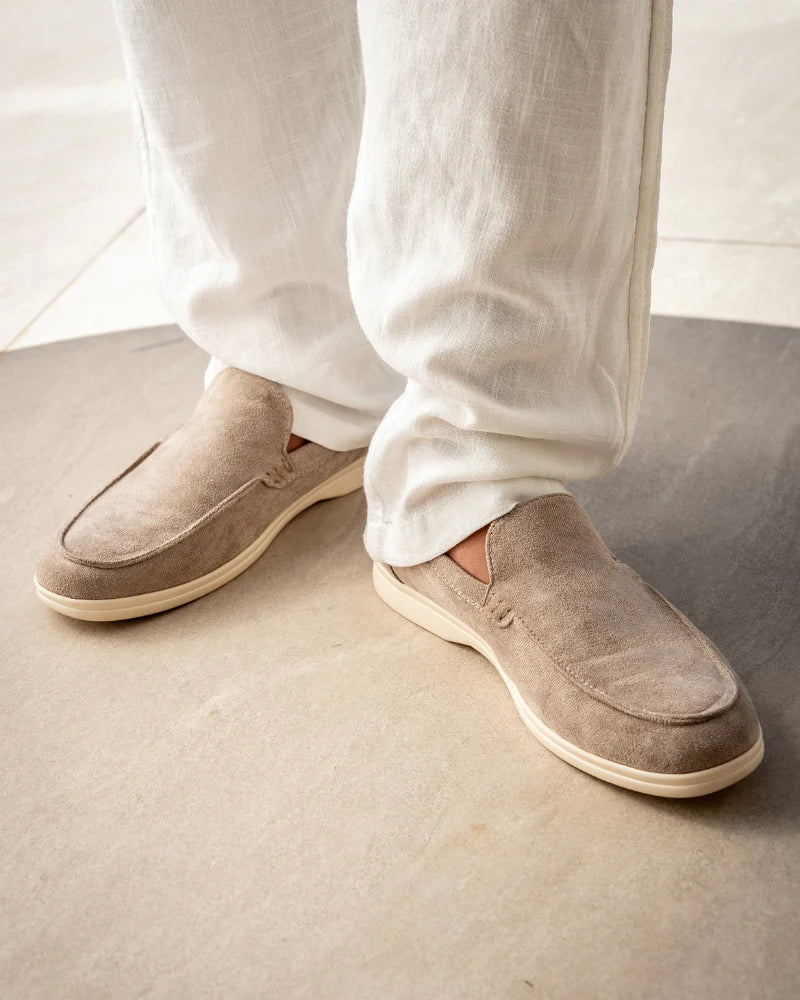 Destini Old Money Suede Loafers