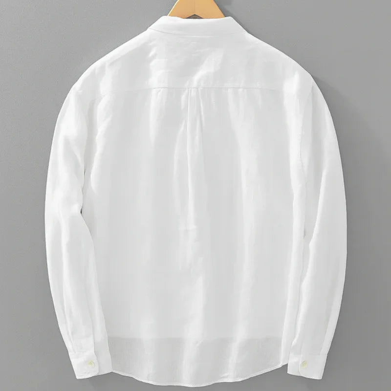 Kyoto Linen Popover Shirt