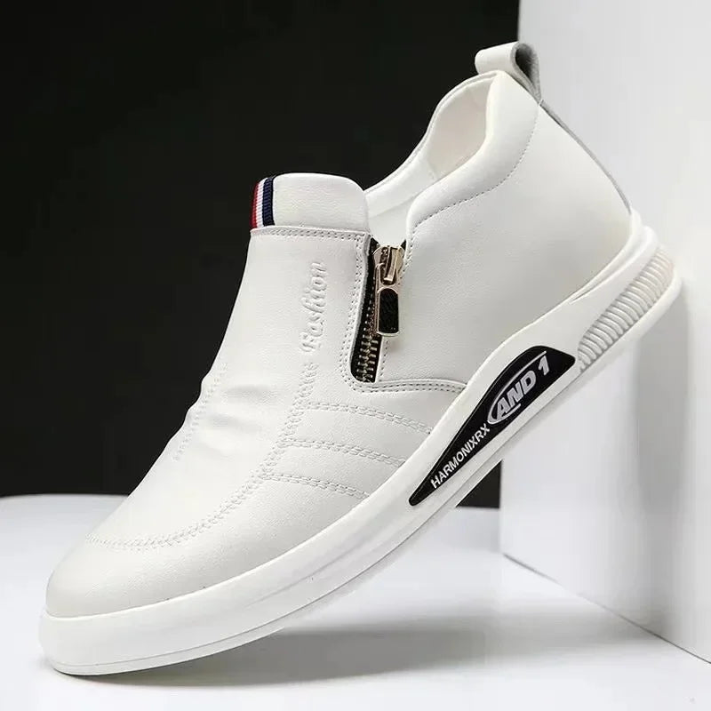 Riviera Leather Trainers