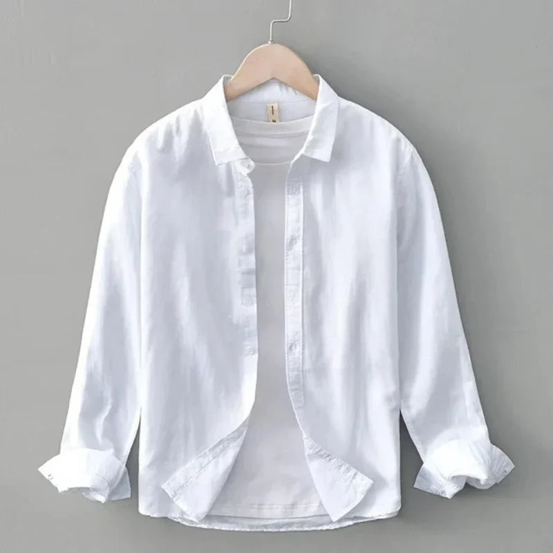 Santorini Linen Shirt