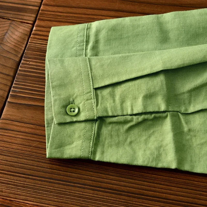 Santorini Linen Shirt