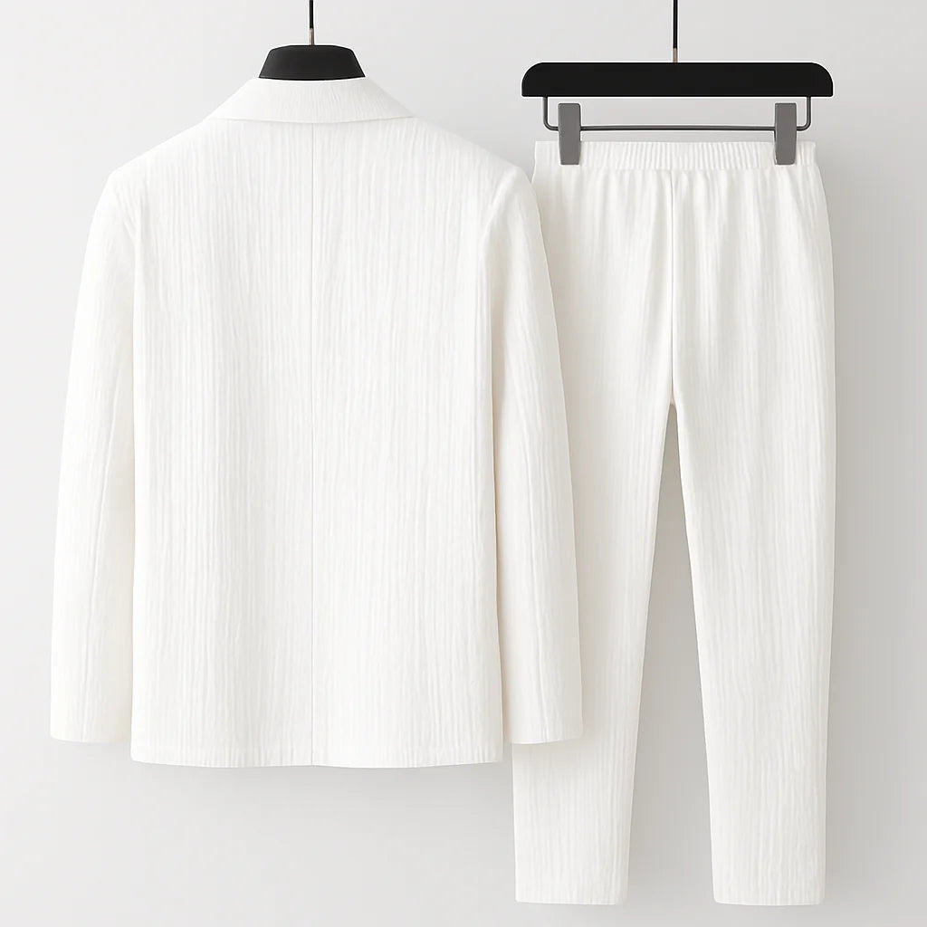 Alvari Linen Blazer Set