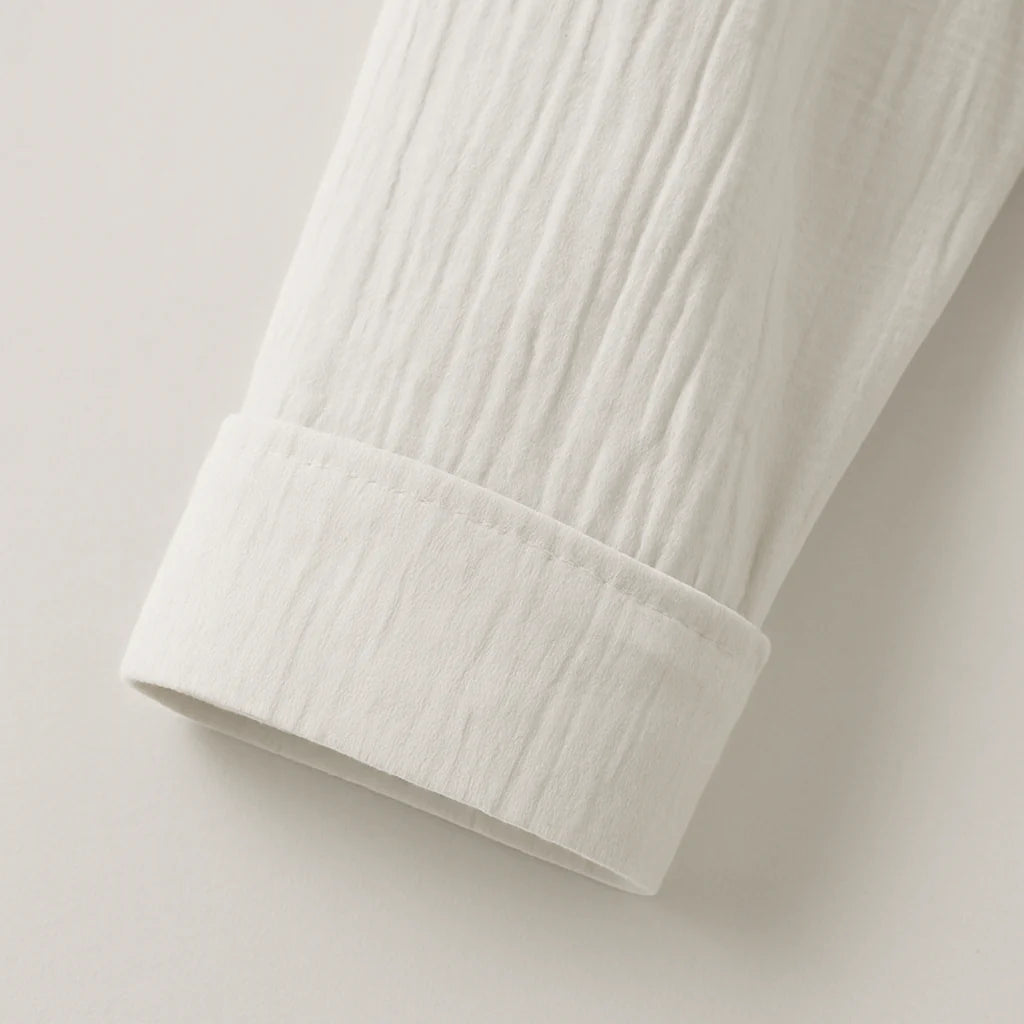 Marino Linen Hooded Shirt